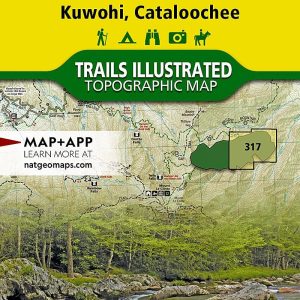 Great Smoky Mountains National Park East: Kuwohi, Cataloochee Map (National Geographic Trails Illustrated Map, 317)