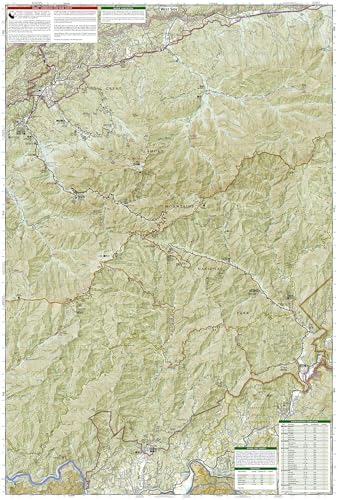 Great Smoky Mountains National Park East: Kuwohi, Cataloochee Map (National Geographic Trails Illustrated Map, 317) - Image 6
